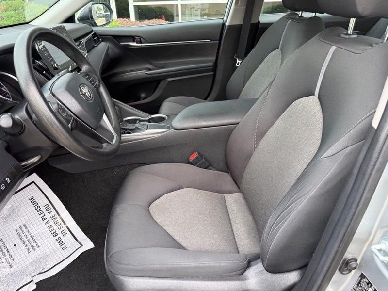 Used 2021 Celestial Silver Metallic Toyota LE image 16