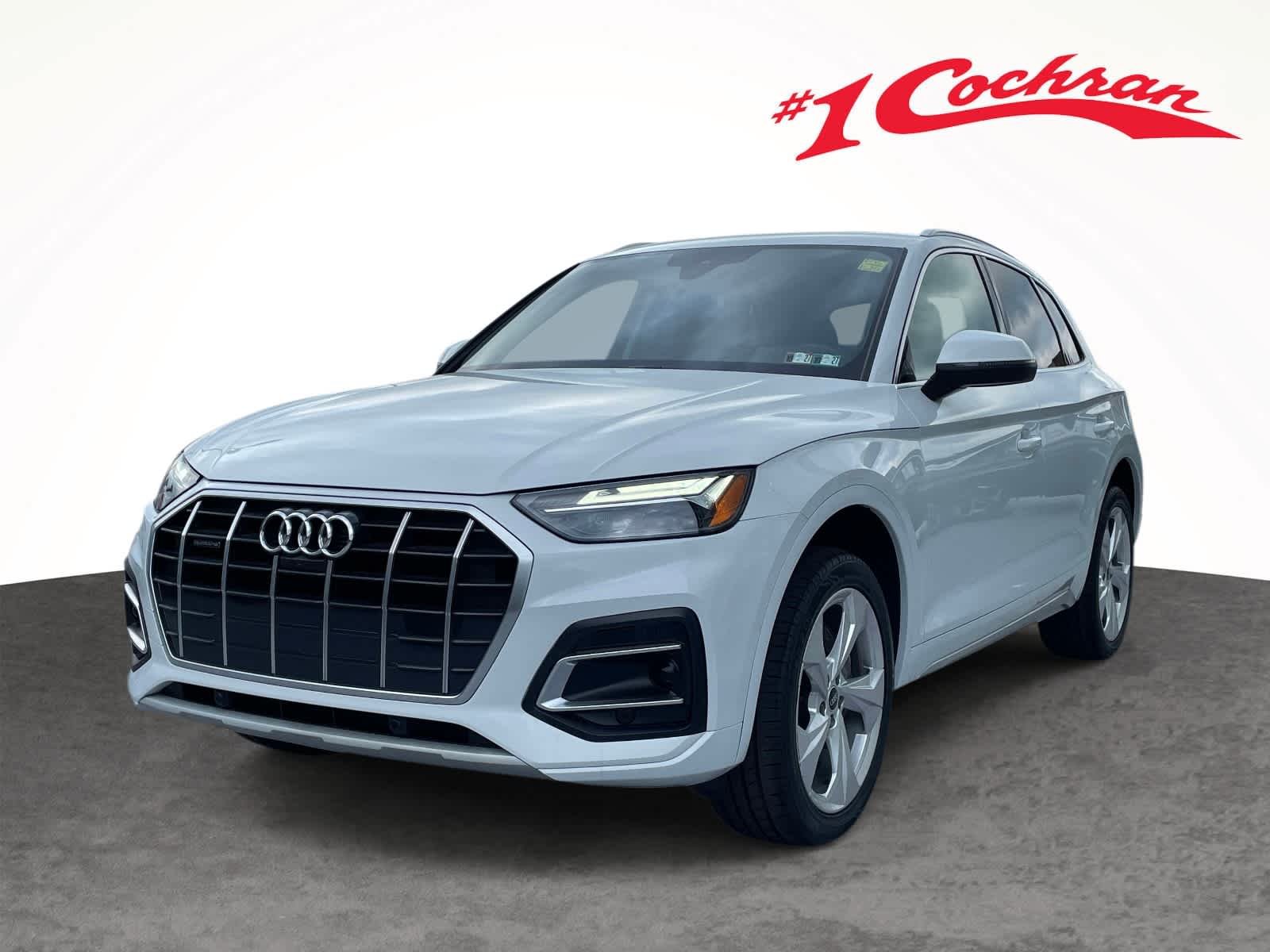 Used 2021 Glacier White Metallic Audi Premium Plus image 16