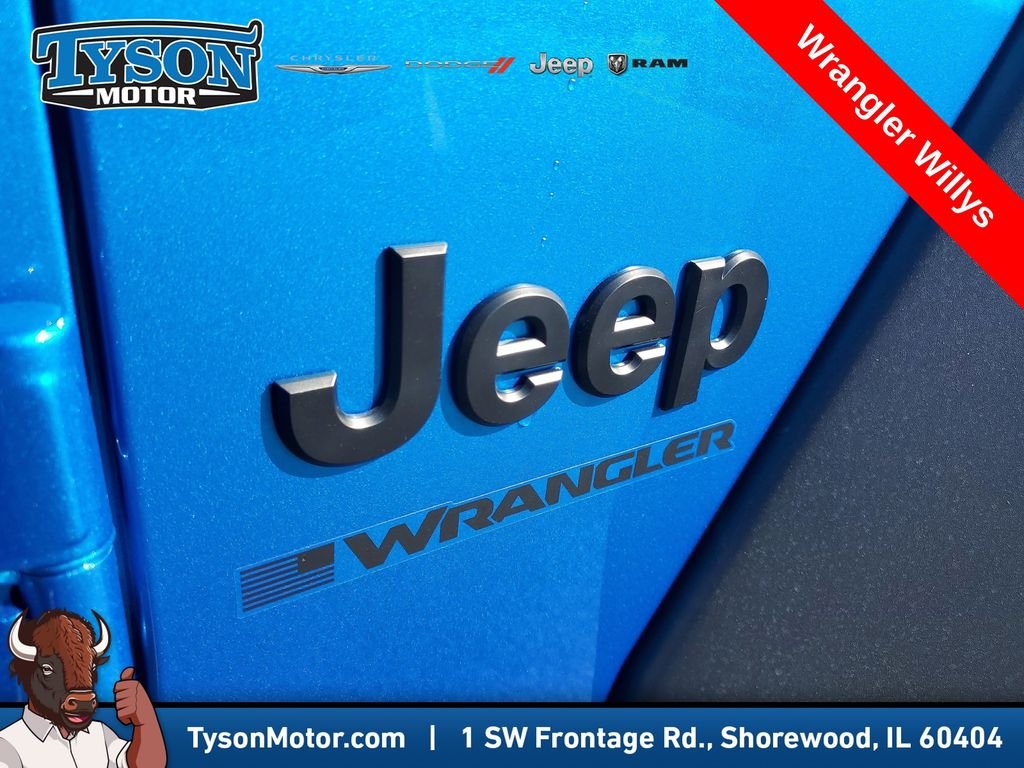 New 2026 Hydro Blue Pearlcoat Jeep Willys image 5