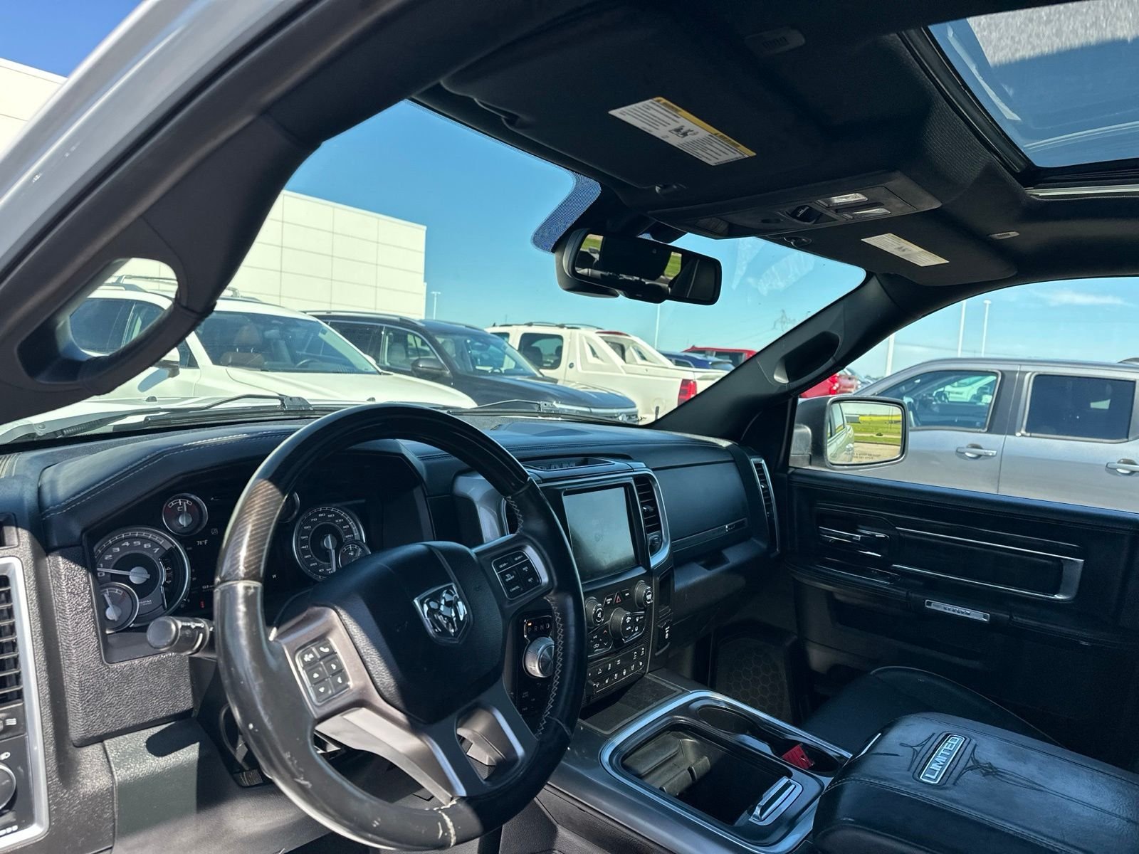 Used 2017 White Ram Laramie Longhorn image 16
