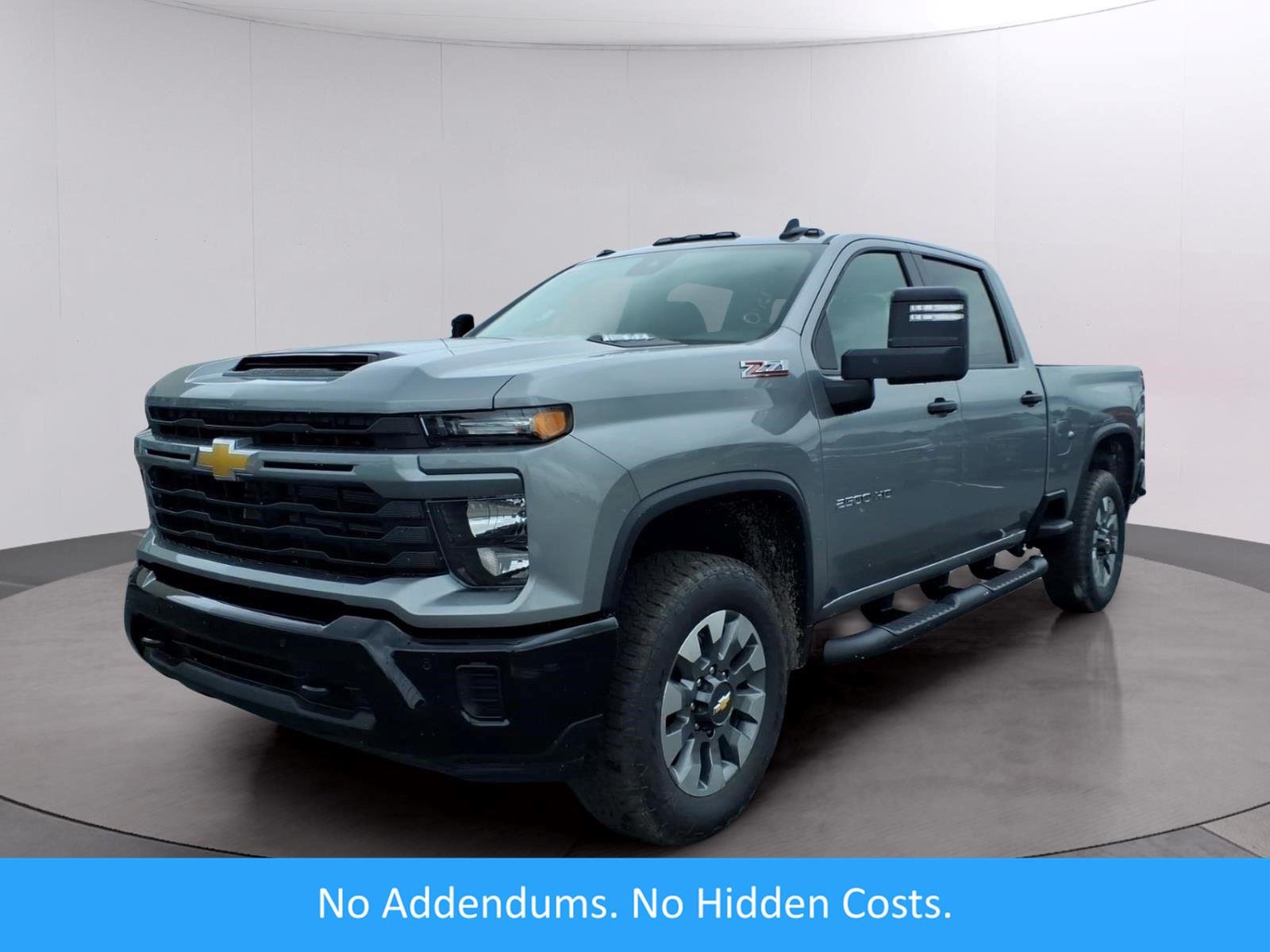 New 2026 Sterling Gray Metallic Chevrolet Custom image 1