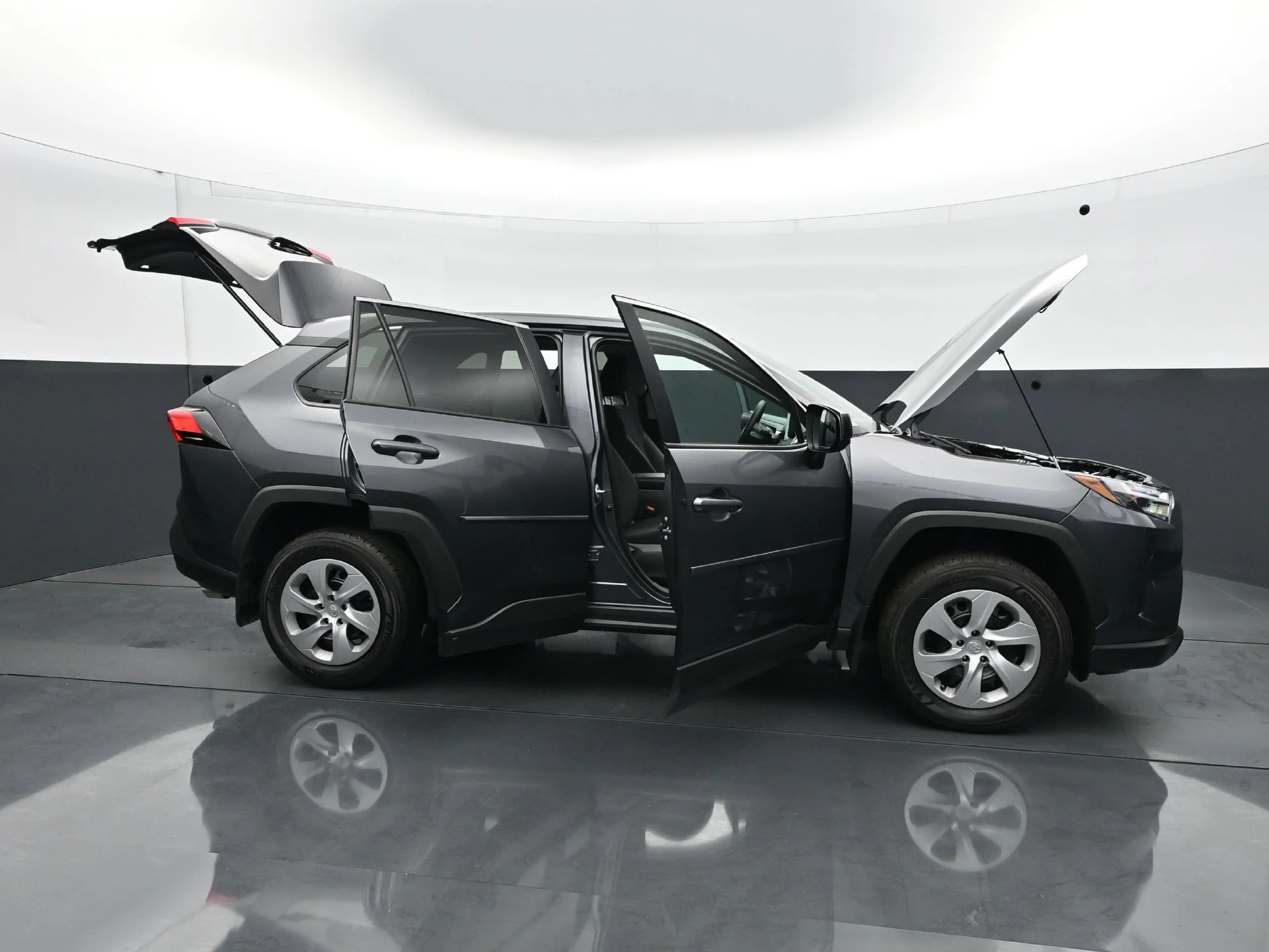 Used 2024 Magnetic Gray Metallic Toyota LE image 35