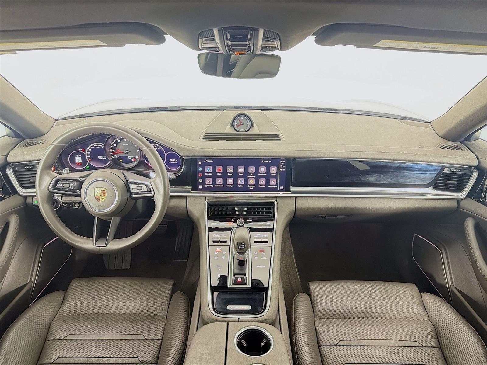 Used 2023 Carrara White Metallic Porsche 4 Platinum Edition image 16