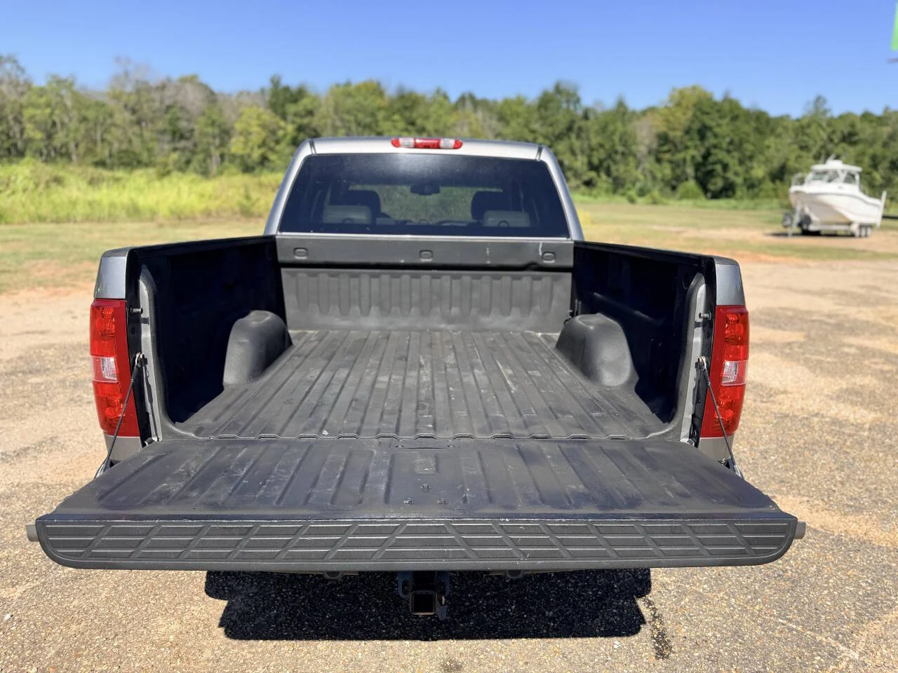 Used 2013 Gray Chevrolet LTZ 4x4 4dr Crew Cab 5.8 ft. SB image 9