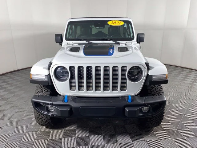 Used 2022 White Jeep Unlimited Rubicon 4xe image 15