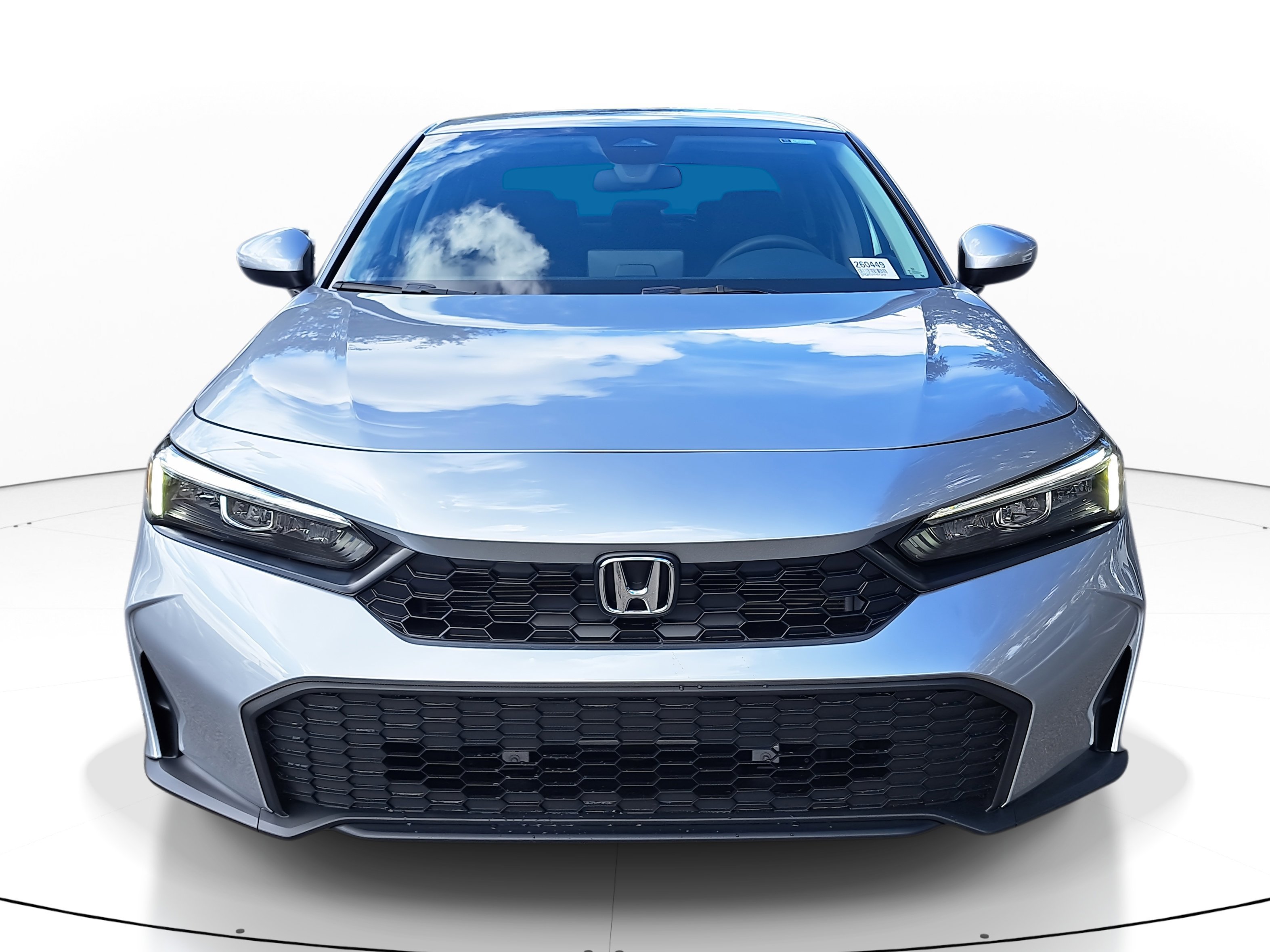 New 2026 Solar Silver Metallic Honda LX image 2