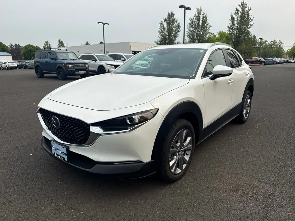 Used 2023 Snowflake White Pearl Mazda 2.5 S Preferred Package image 3