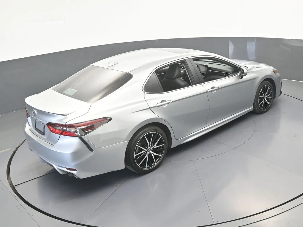 Used 2024 Celestial Silver Metallic Toyota SE image 45