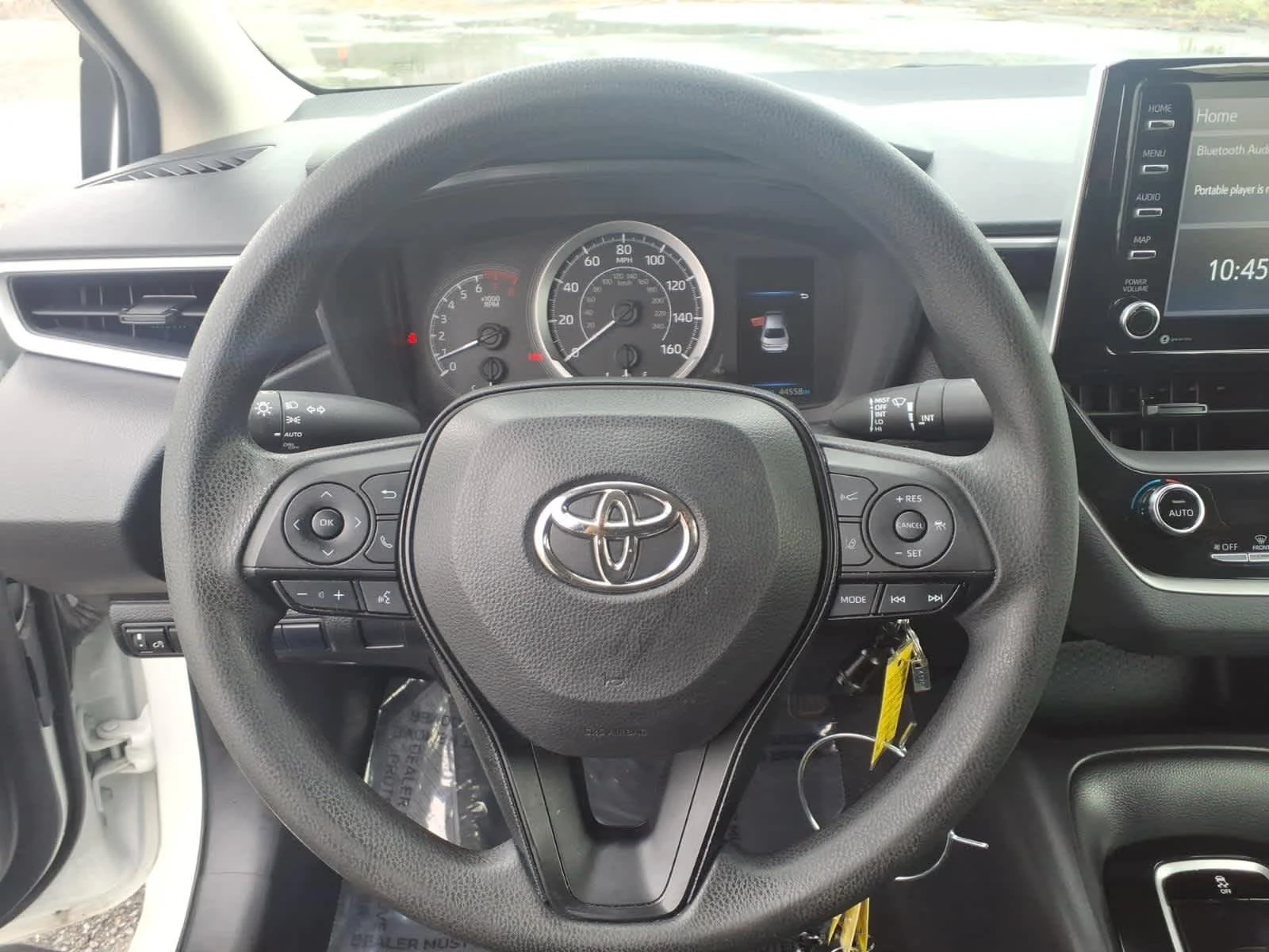 Used 2021 Super White Toyota LE image 24
