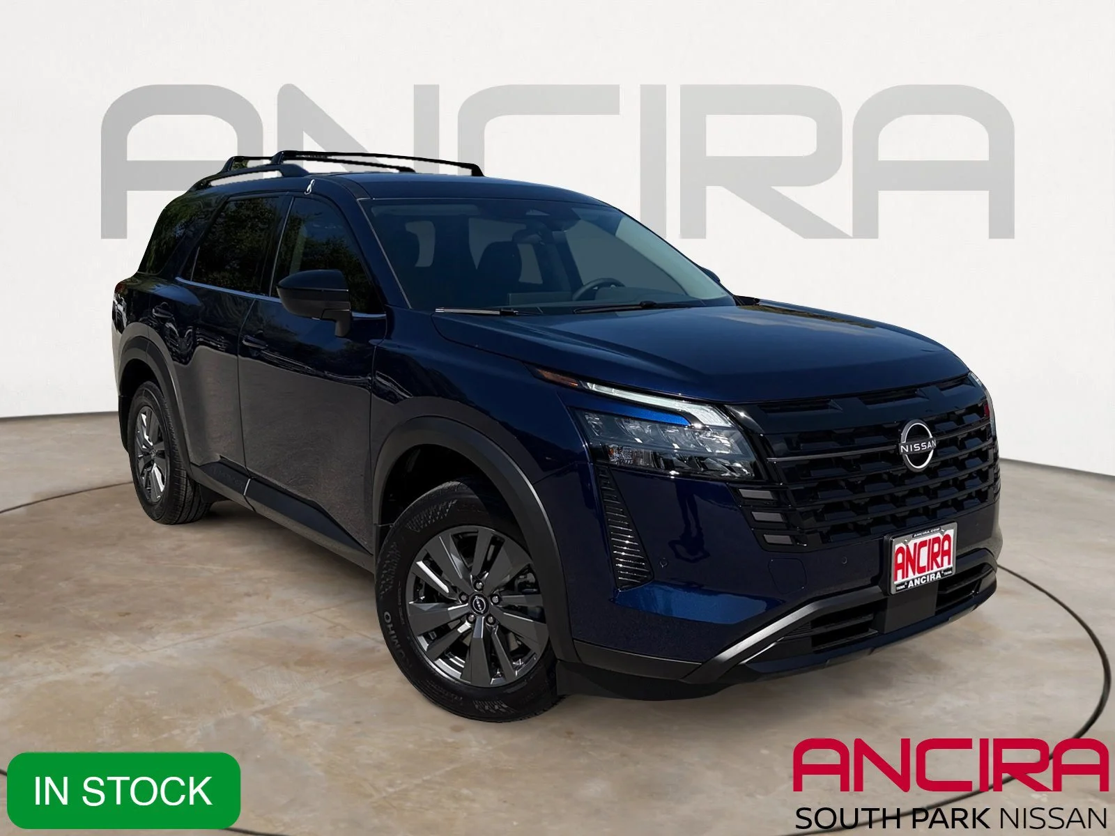 New 2026 Deep Ocean Blue Pearl Nissan SV image 1