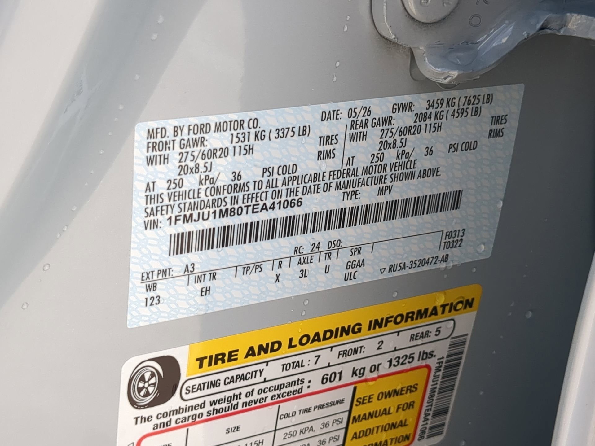 New 2026 Space Silver Metallic Ford Platinum® image 70