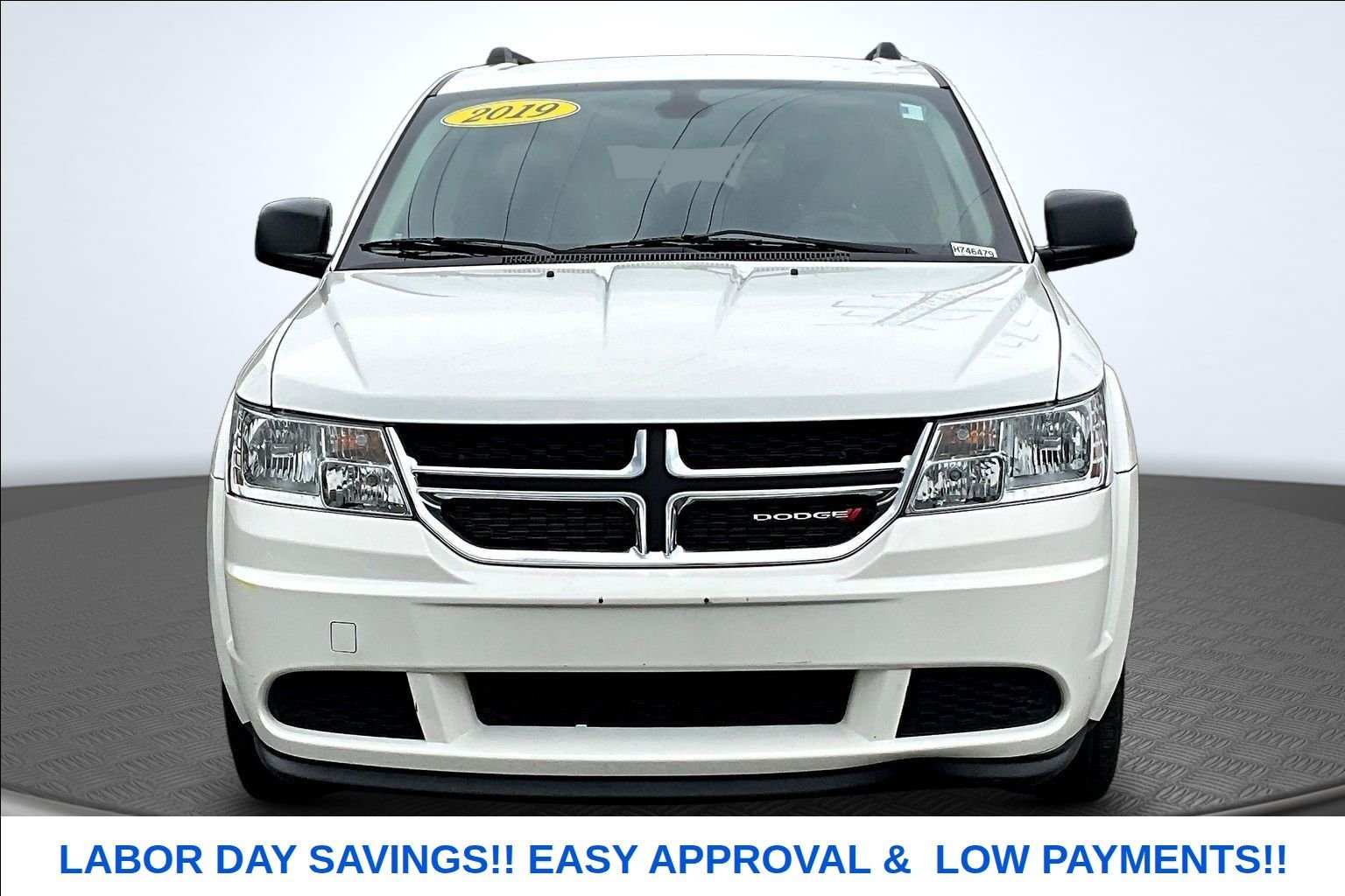 Used 2019 Dodge Journey SE with VIN 3C4PDCABXKT746479 for sale in Baltimore, MD