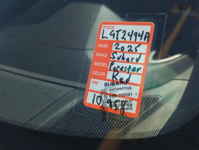 Used 2025 Red Subaru Limited image 5