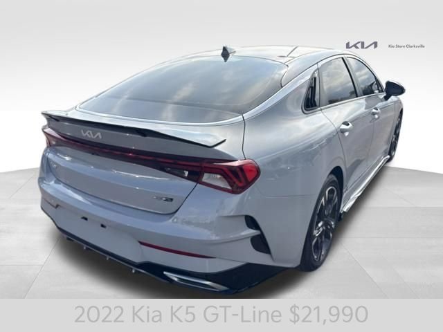 Certified Used 2022 Gray Kia GT-Line image 8