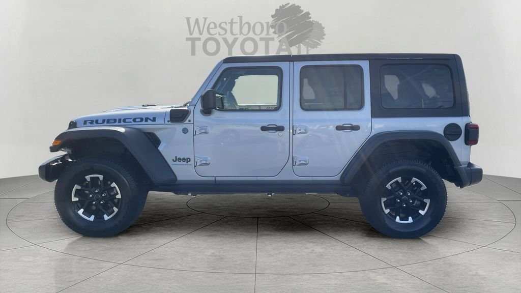Used 2024 Silver Jeep Rubicon 4xe image 4