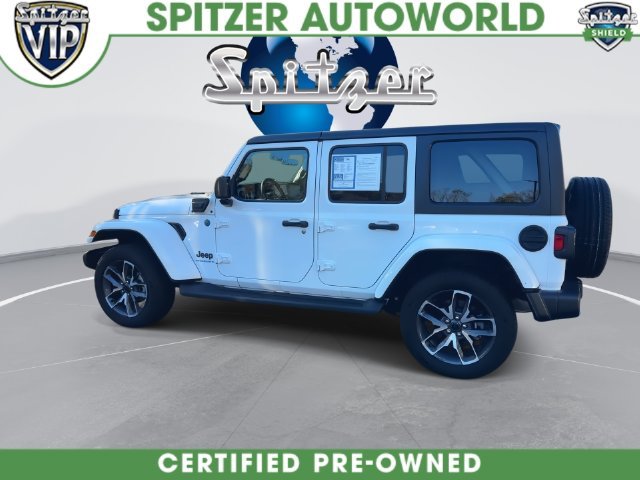 Used 2024 White Jeep Sport S 4xe image 10