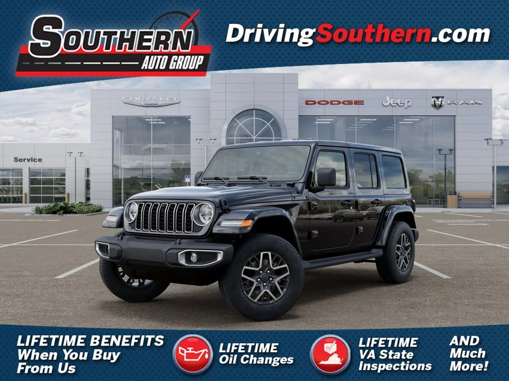 New 2026 Black Clear-Coat Exterior Paint Jeep Sahara image 1