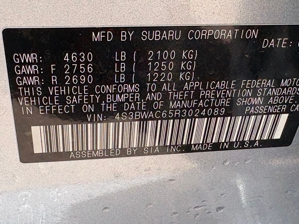 Used 2024 Silver Subaru Premium image 16