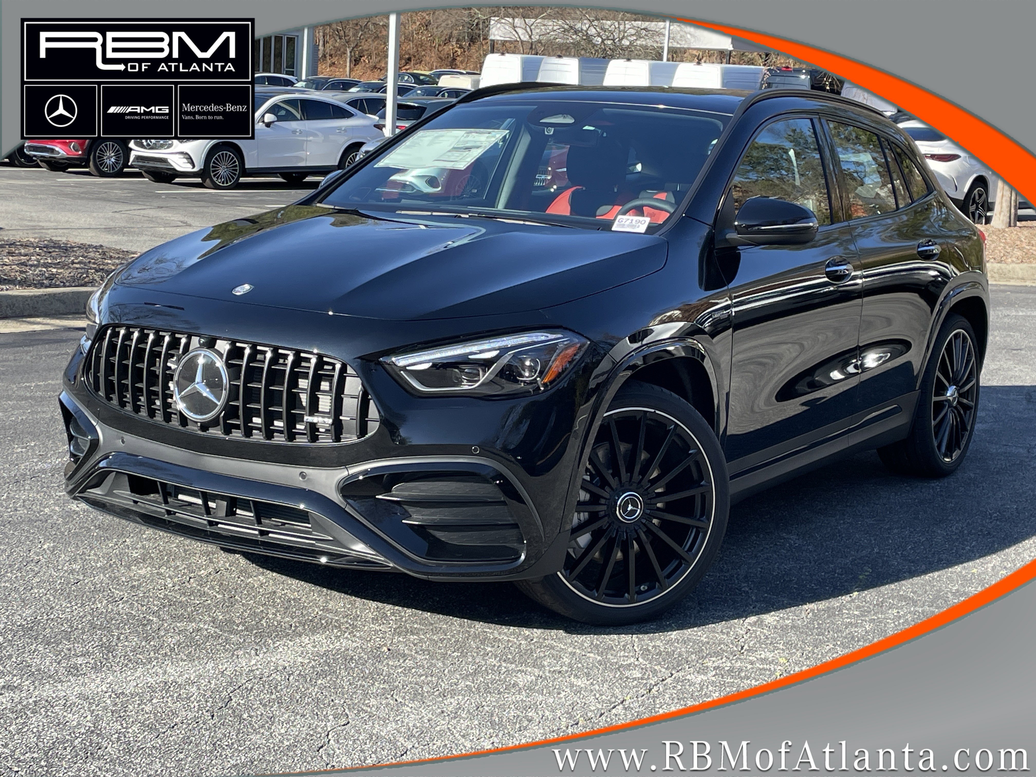 New 2026 Cosmos Black Metallic Mercedes-Benz AMG® GLA 35 4MATIC® SUV image 1