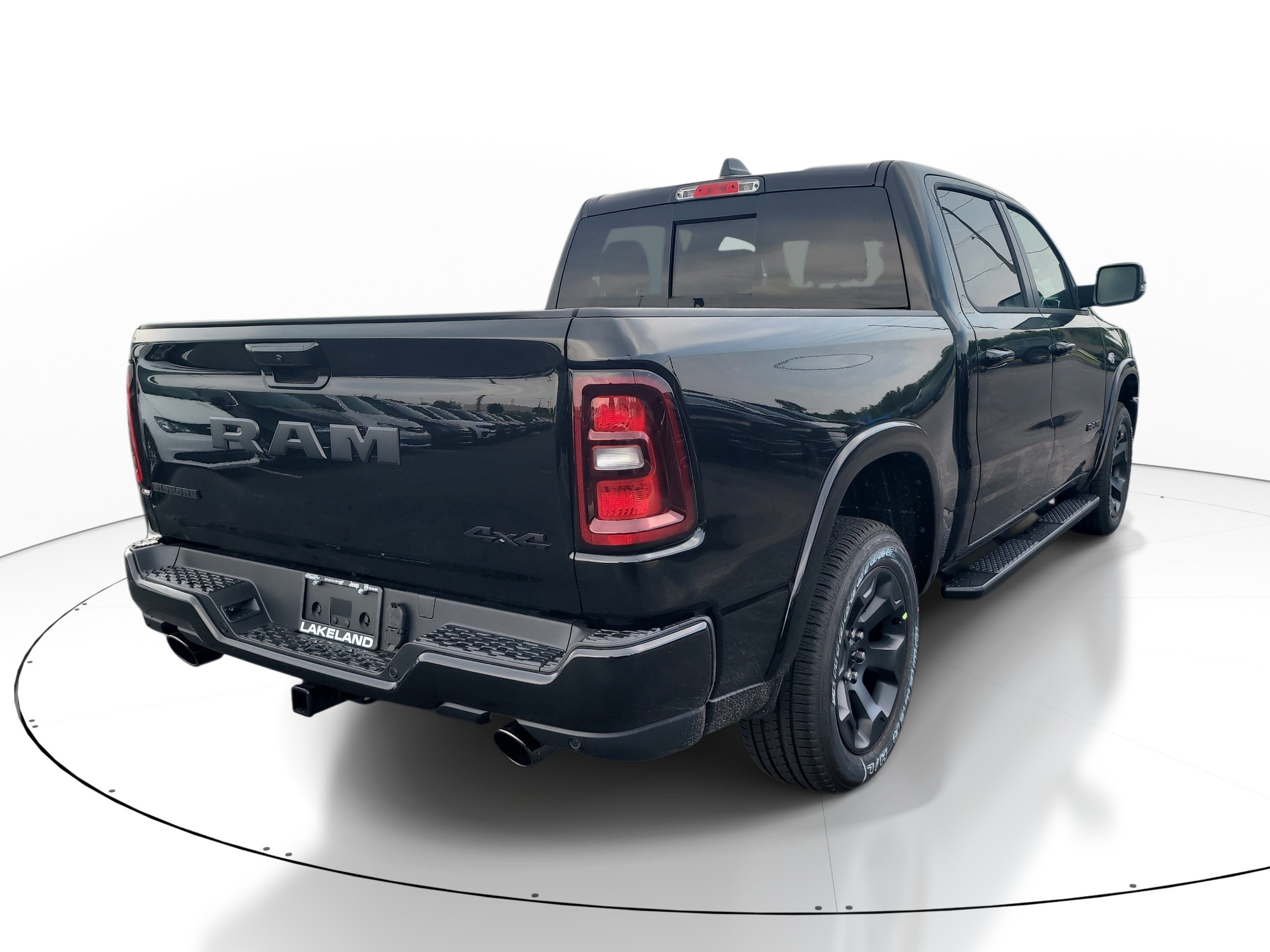 New 2026 Diamond Black Crystal Pearl-Coat Exterior Paint RAM Big Horn image 6