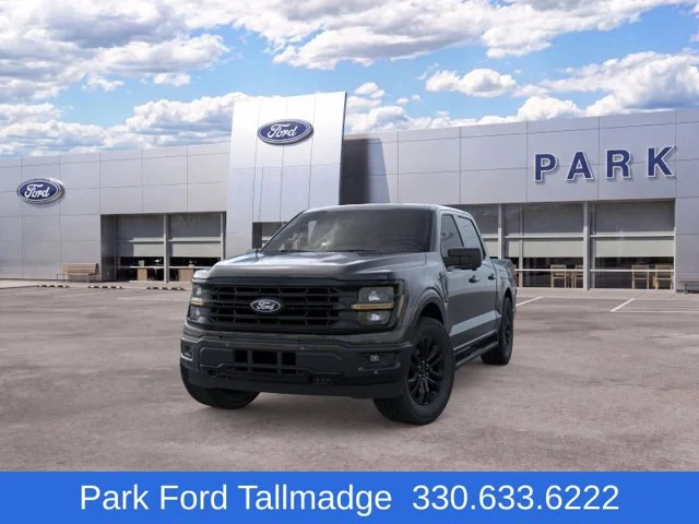 New 2026 Agate Black Metallic Ford XLT image 2
