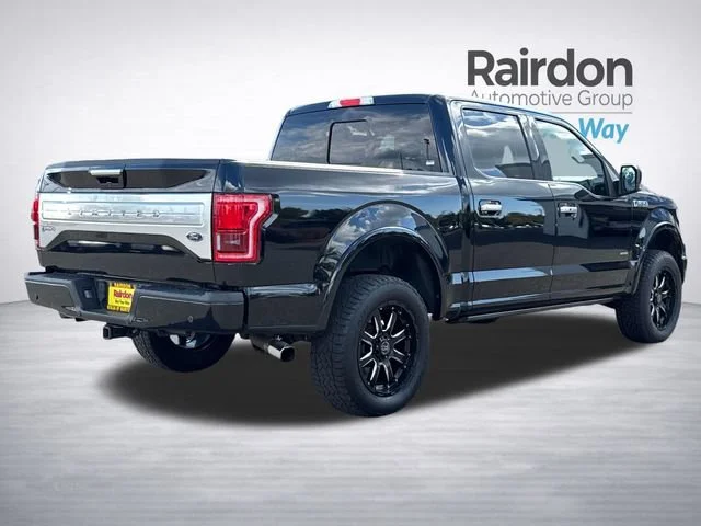 Used 2017 Shadow Black Ford Limited image 7