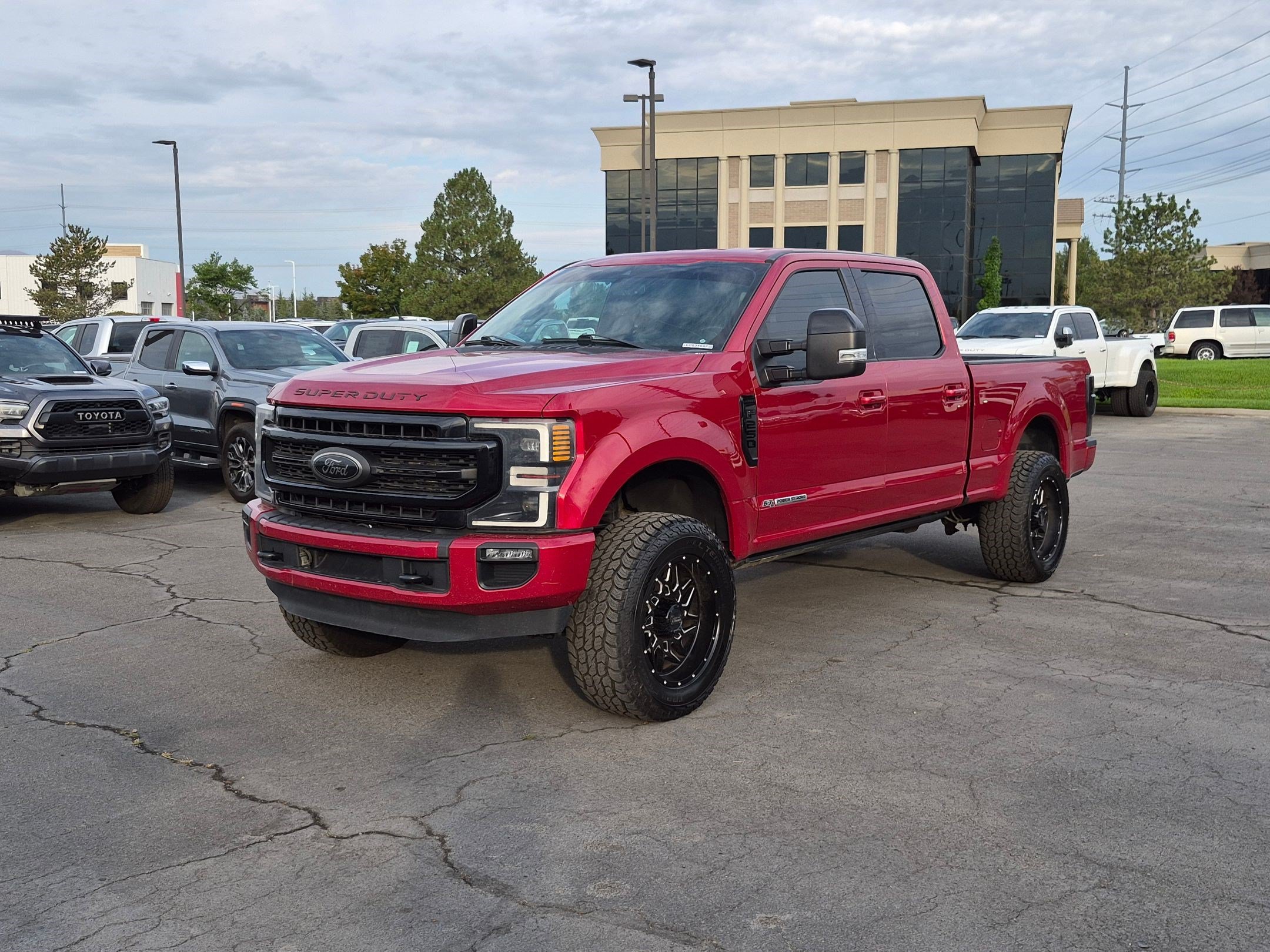 Certified Used 2020 Rapid Red Metallic Tinted Clearcoat Ford LARIAT image 8