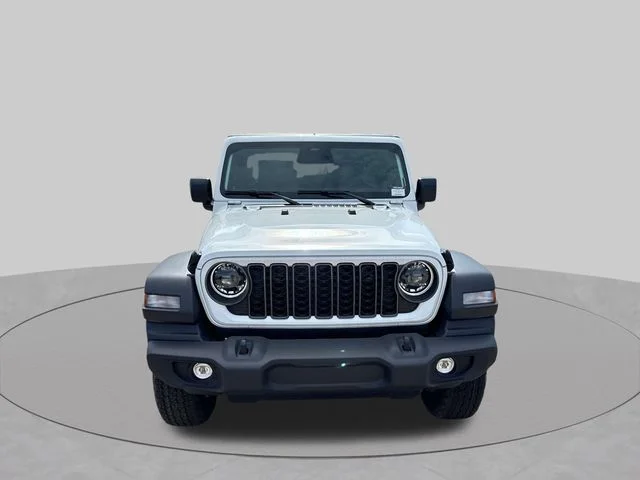 New 2026 Bright White Clear-Coat Exterior Paint Jeep Sport S image 9