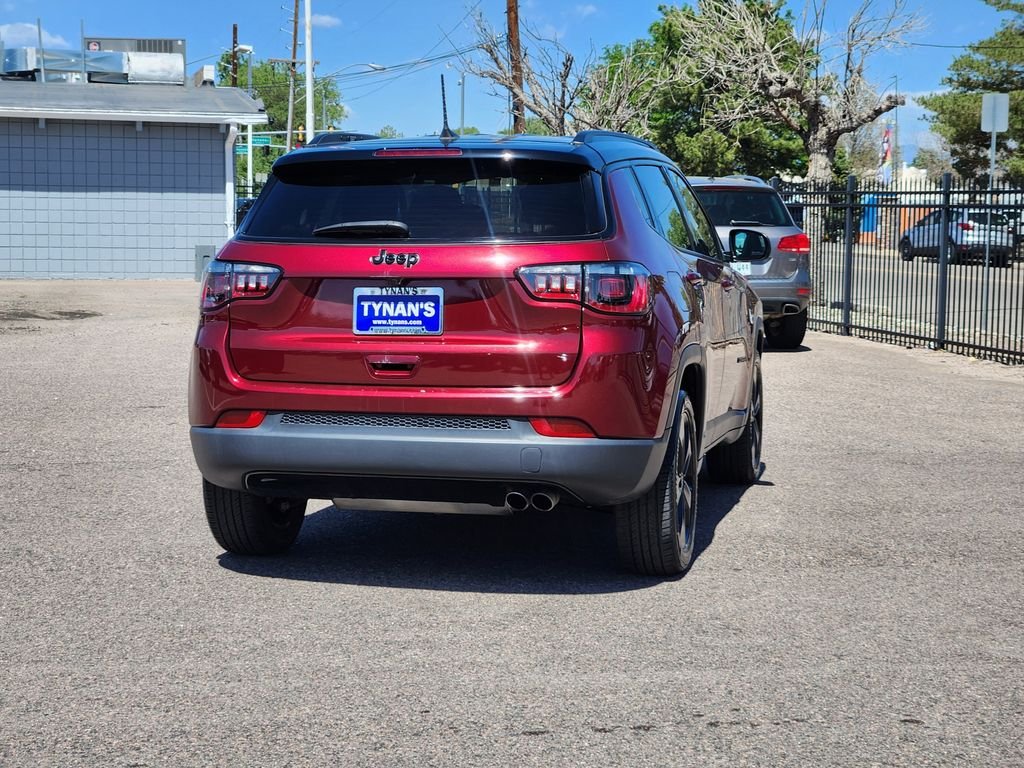 Used 2021 Red Jeep Latitude image 7