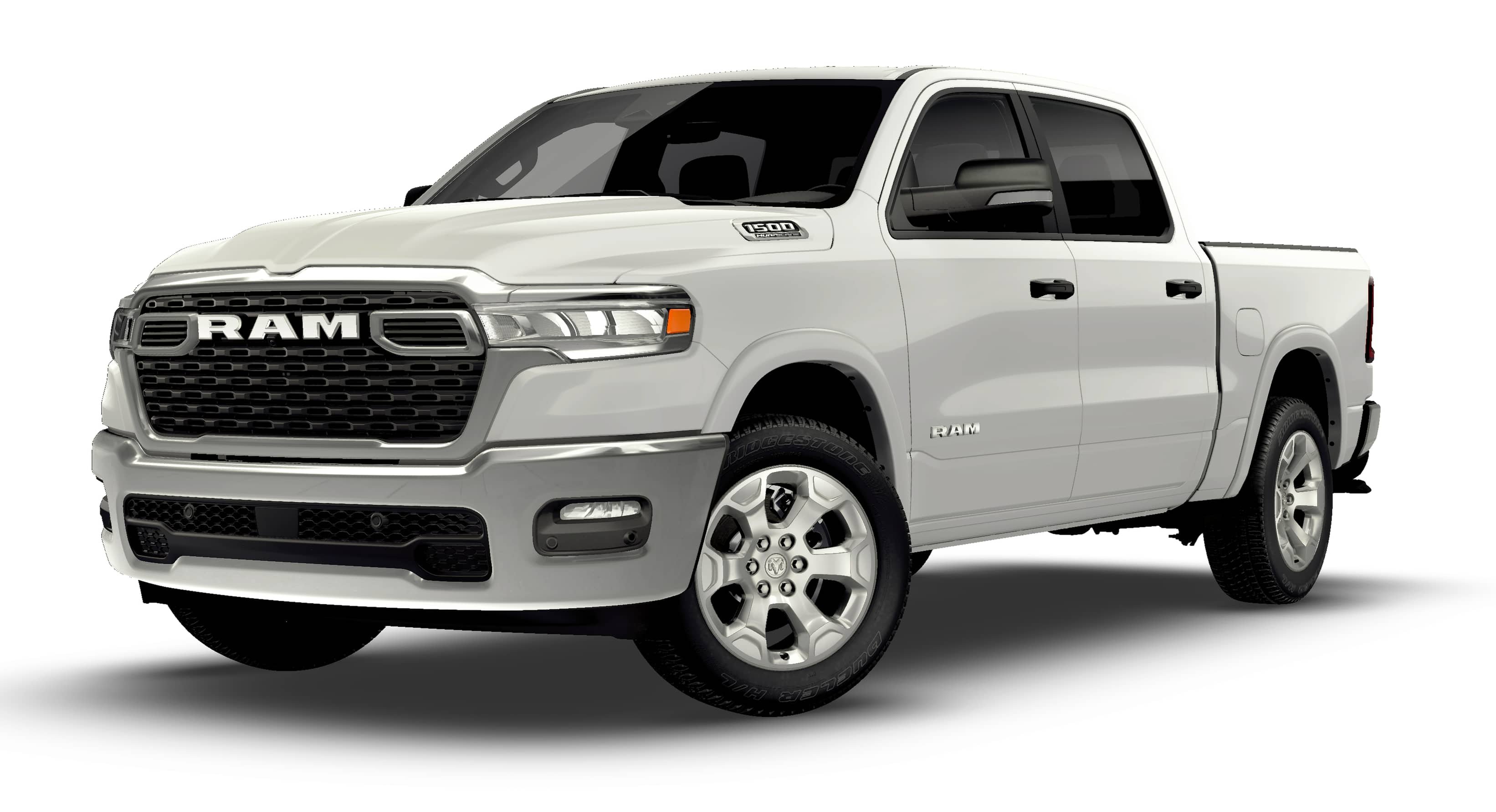 New 2026 Bright White Clear-Coat Exterior Paint RAM BIG HORN image 1