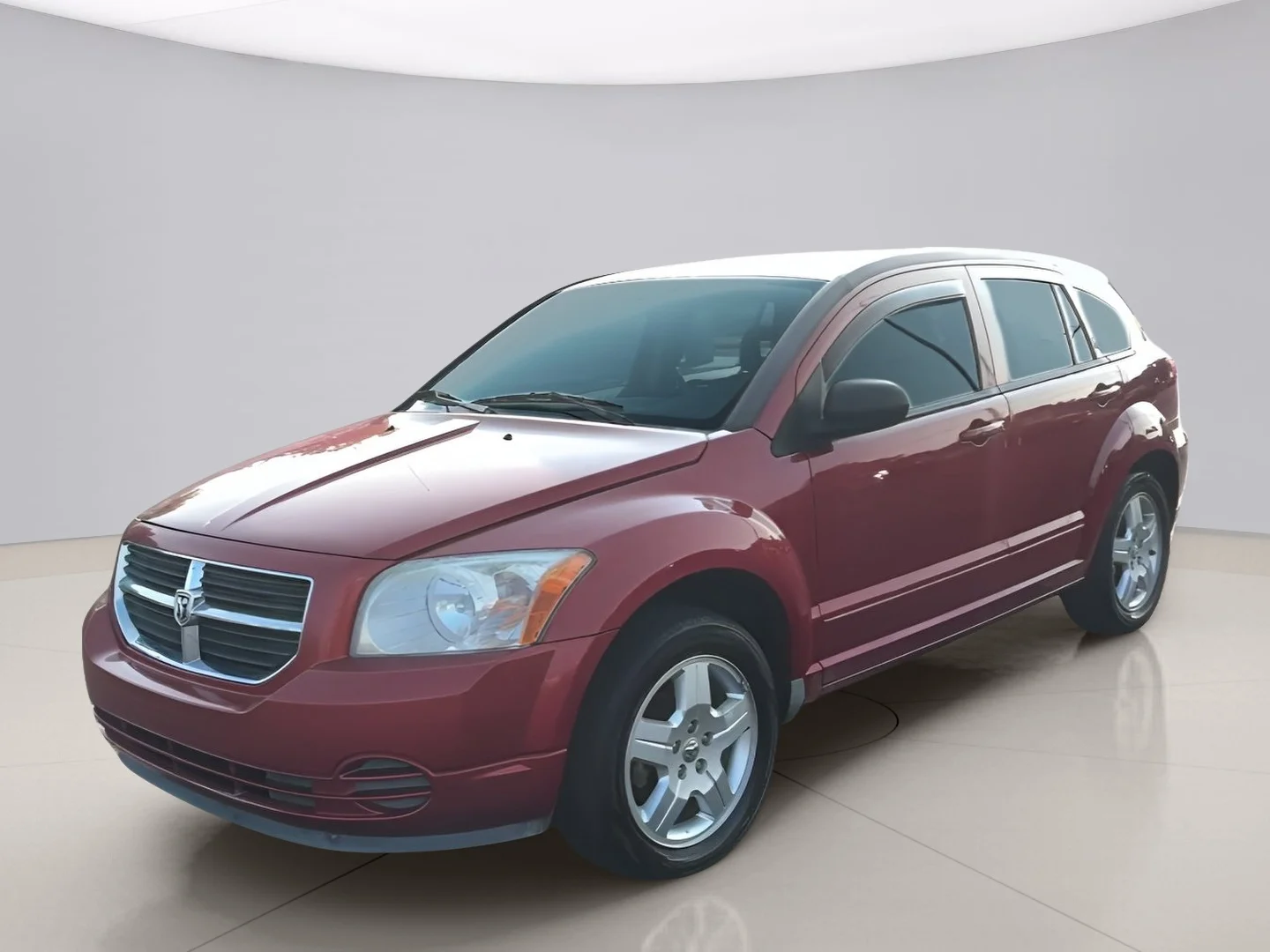 Used 2009 Orange Dodge SXT image 1