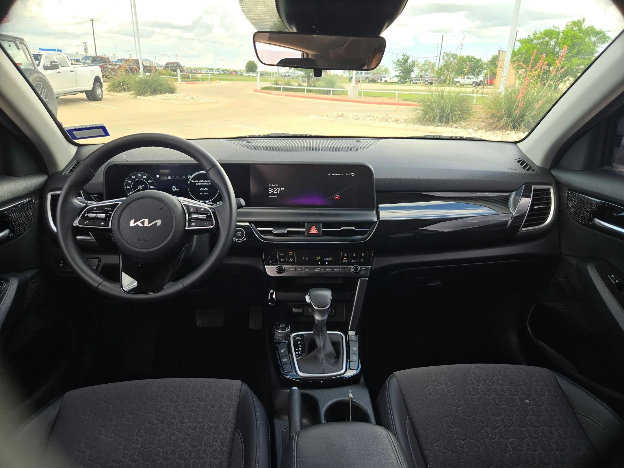 Used 2024 Gray Kia S image 13