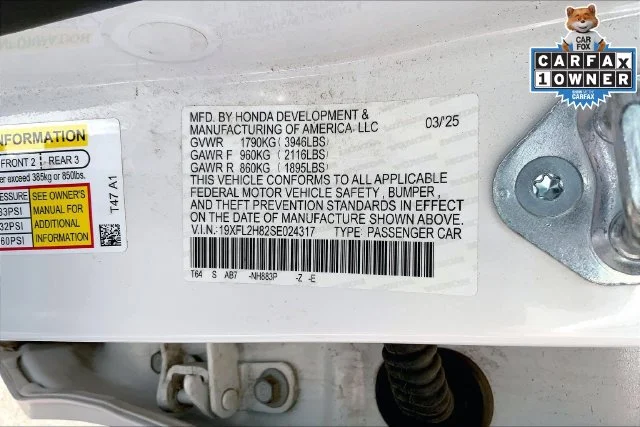 Used 2025 White Honda Sport image 30