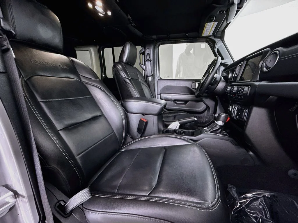 Used 2021 Gray Jeep Unlimited Sahara 4xe image 28