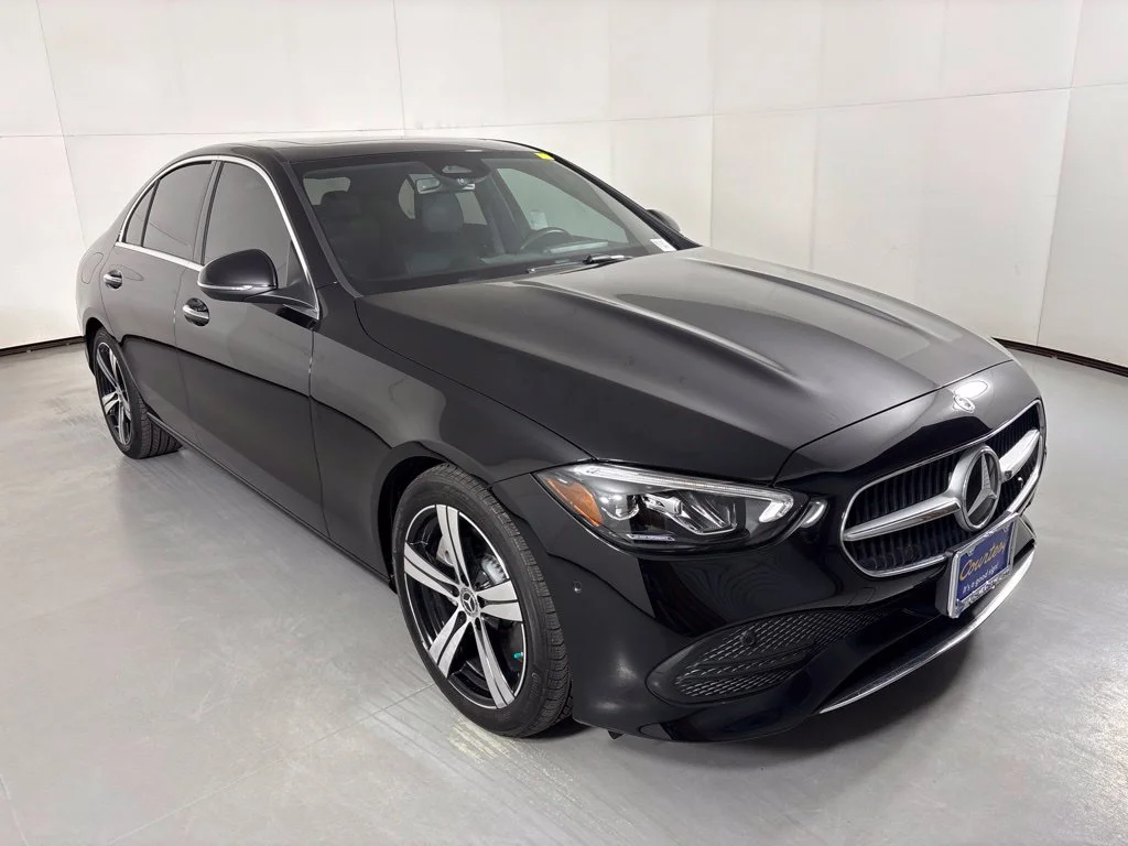 Used 2025 Black Mercedes-Benz C 300 image 2