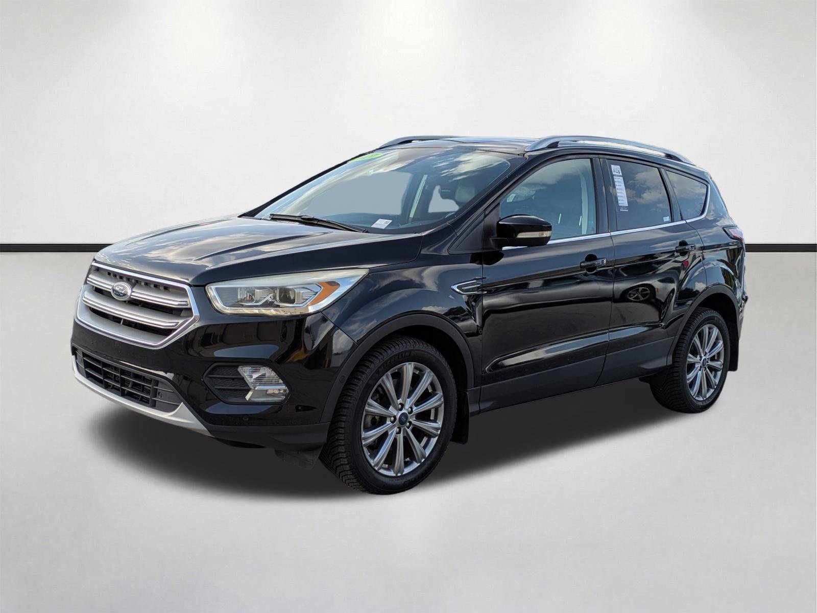 Used 2017 Shadow Black Ford Titanium image 9