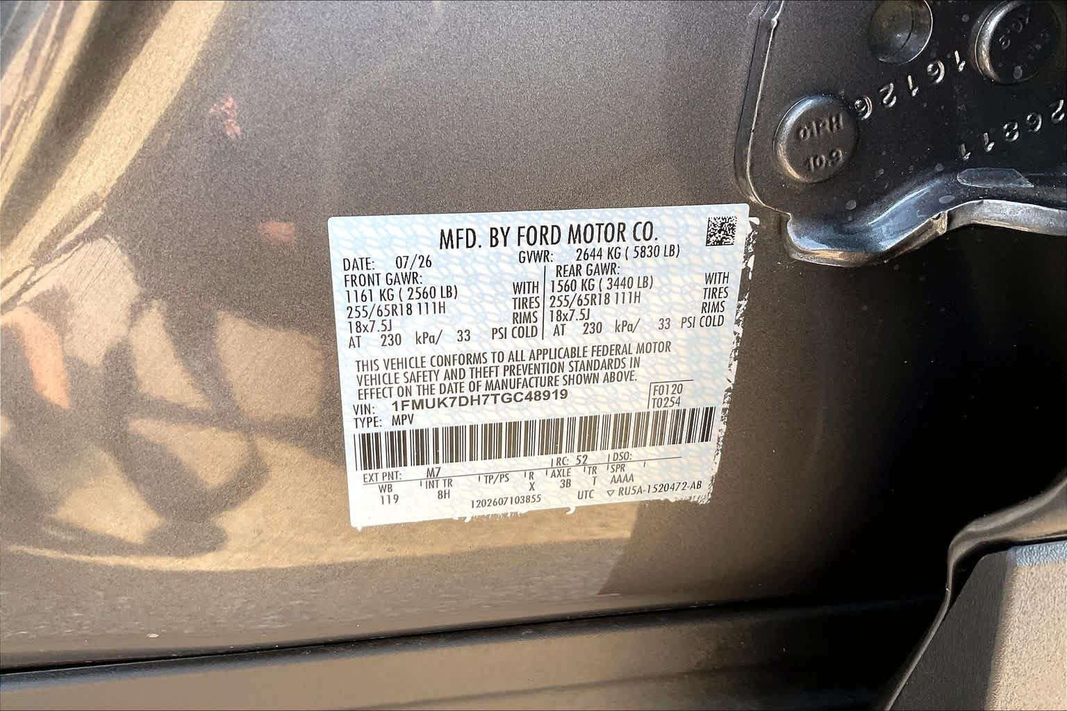 New 2026 Carbonized Gray Metallic Ford Active image 20
