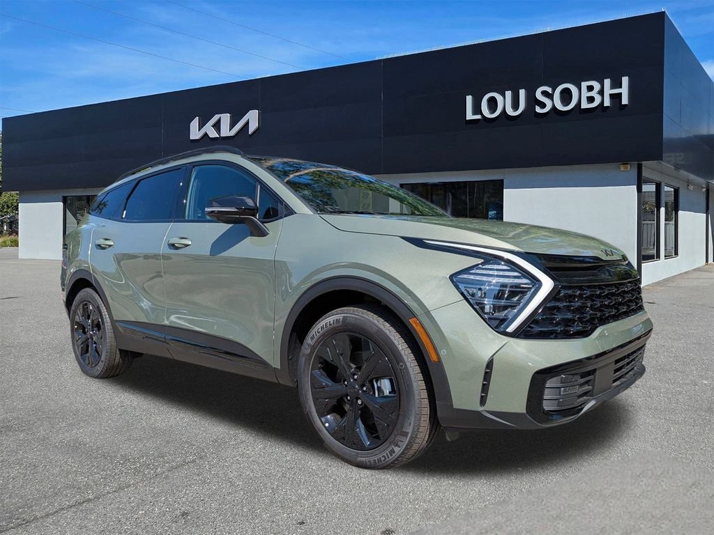 New 2025 Jungle Green Kia X-Line Prestige image 45