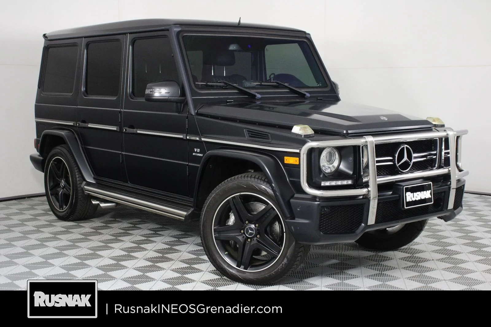 Used 2015 designo Magno Night Black Mercedes-Benz G 63 AMG® image 1