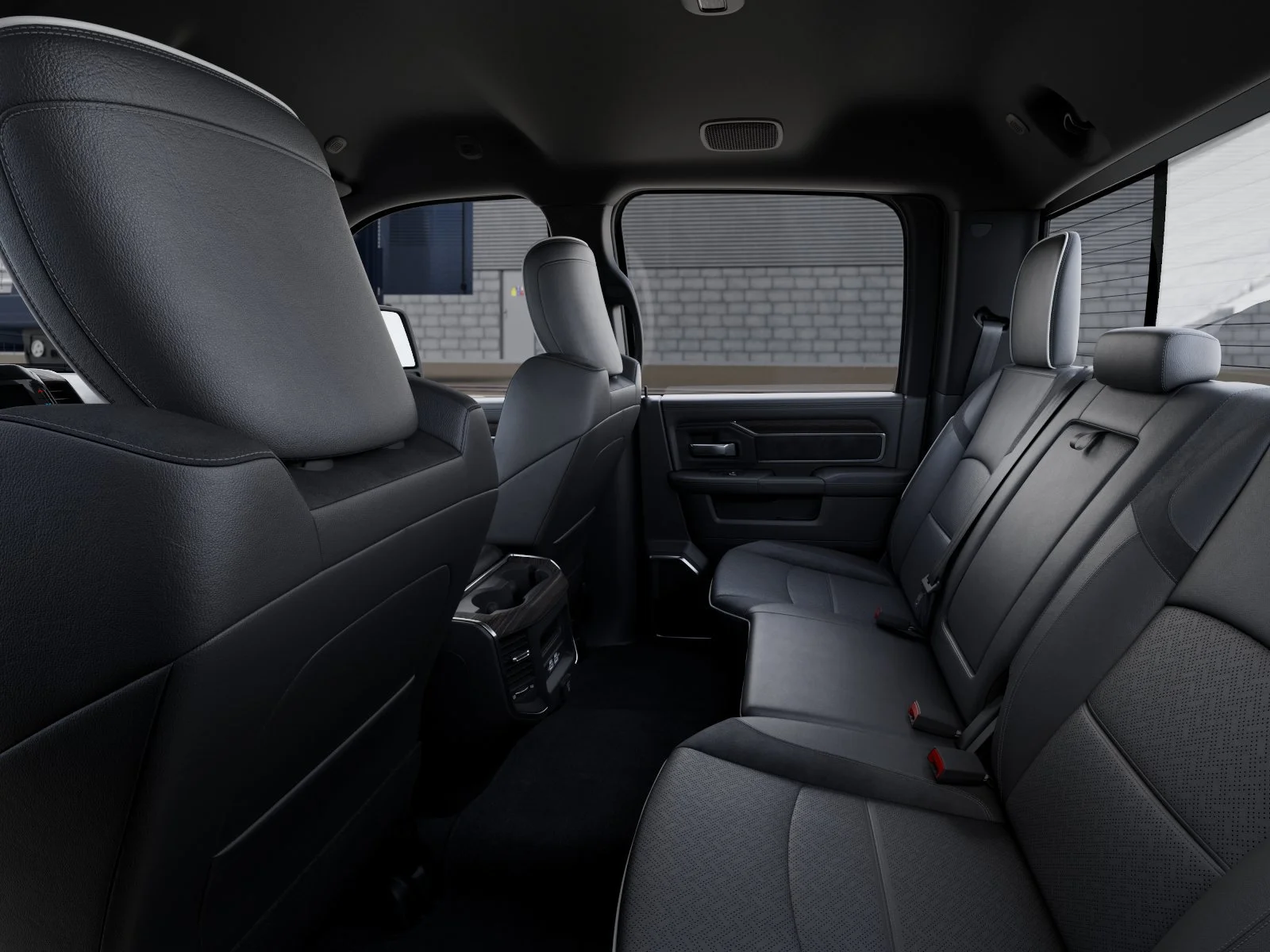 New 2026 Ceramic Gray Clear-Coat Exterior Paint RAM Laramie image 25