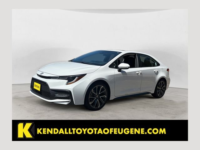 Used 2020 White Toyota SE image 1