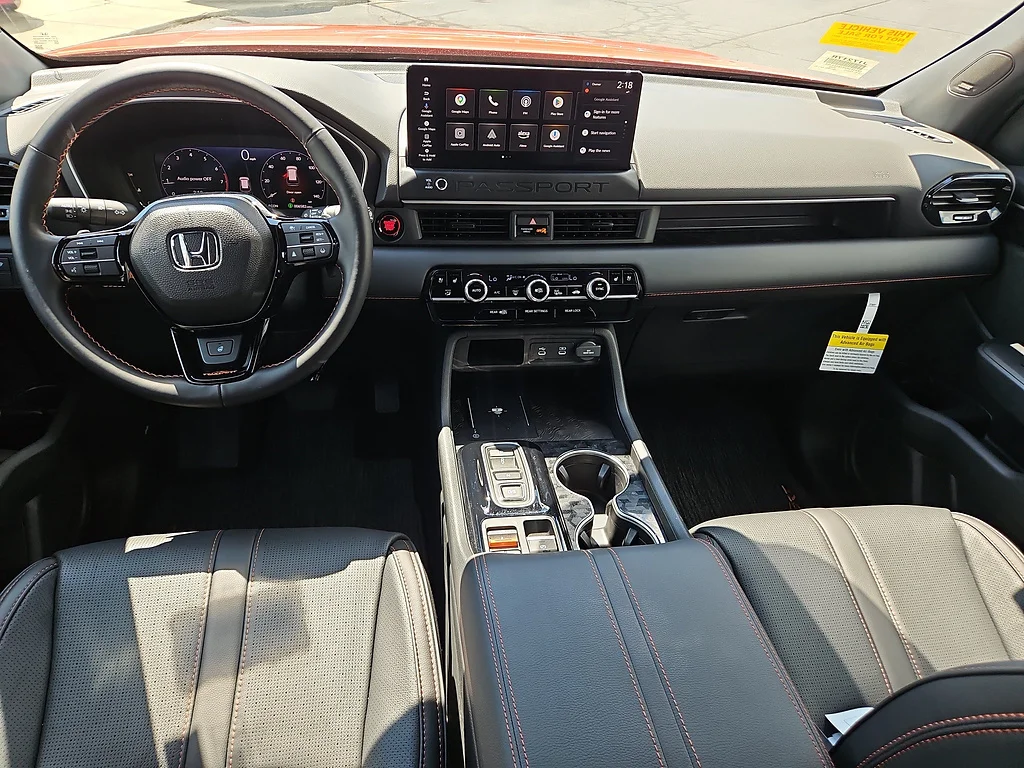 Certified Used 2026 Sunset Orange II Honda TrailSport Elite Blackout image 9