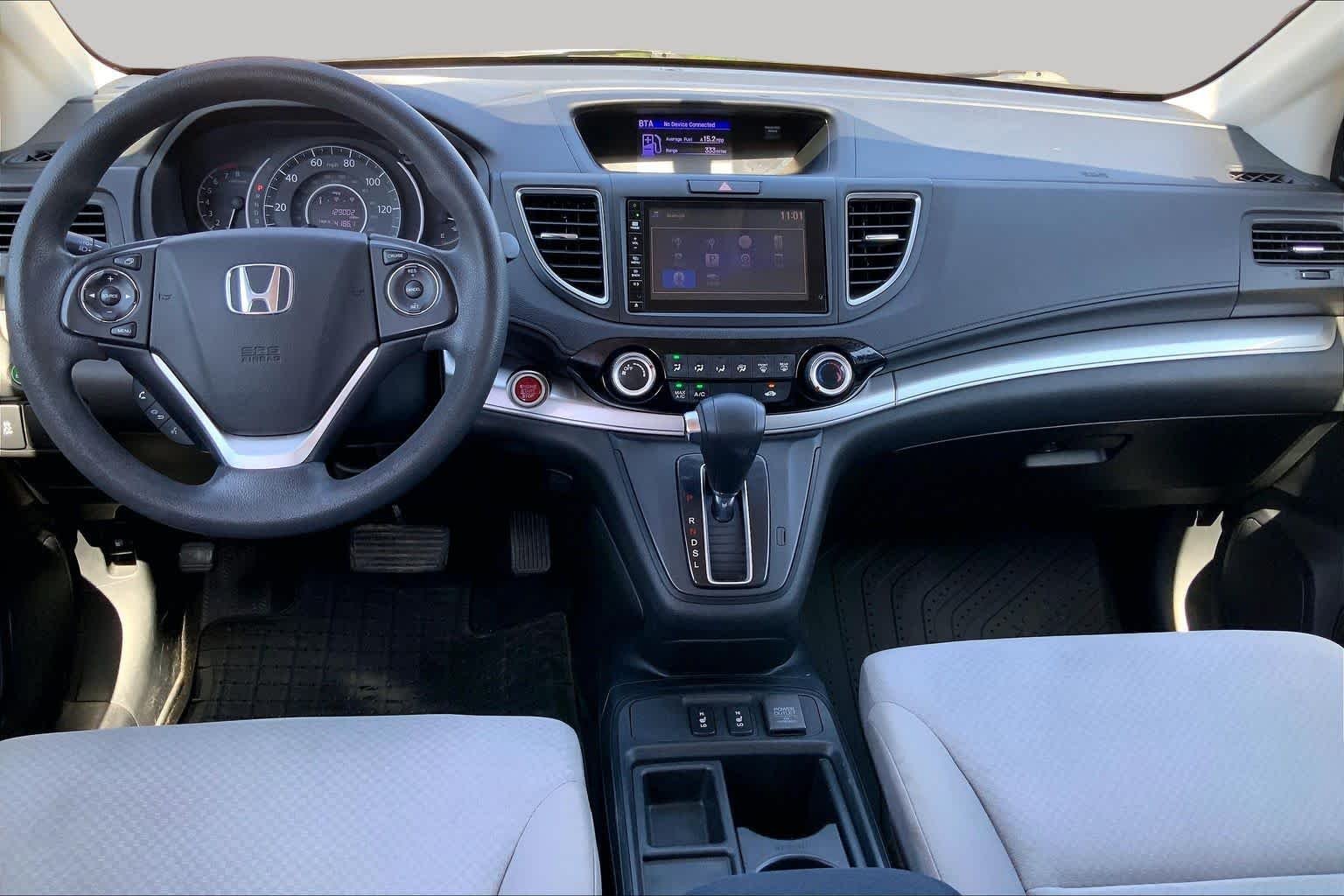 Used 2015 Obsidian Blue Pearl Honda EX image 16