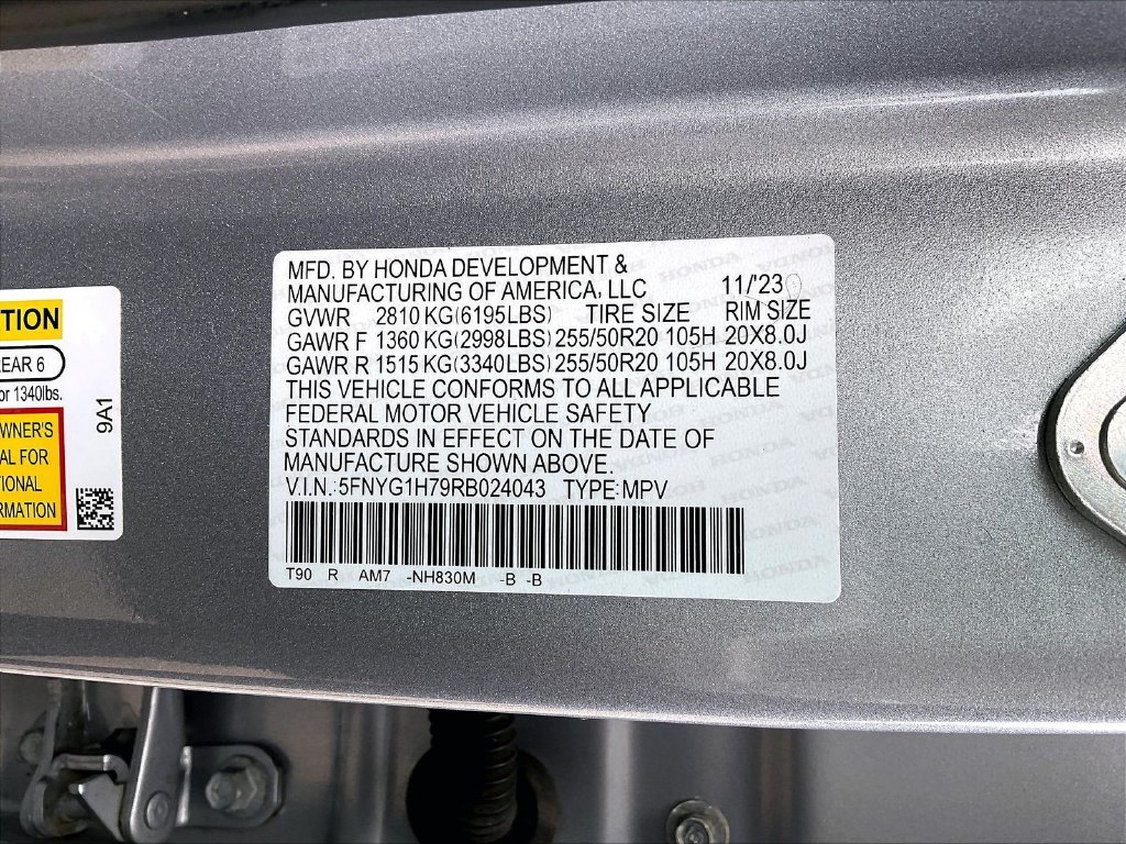 Used 2024 Silver Honda Touring image 36