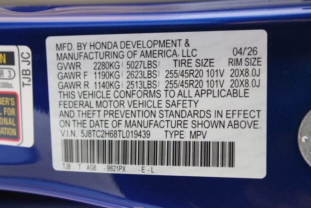 New 2026 Apex Blue Pearl Acura A-Spec Package image 30