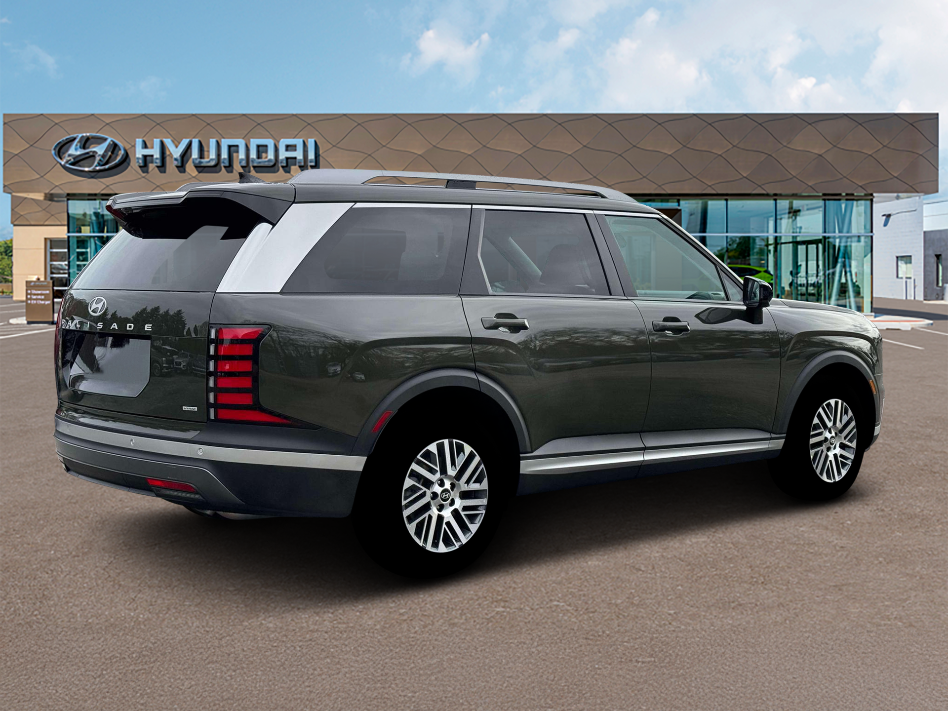 New 2026 Titan Green Hyundai SEL AWD image 8