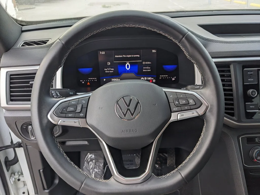 Certified Used 2023 White Volkswagen 2.0T SE image 25
