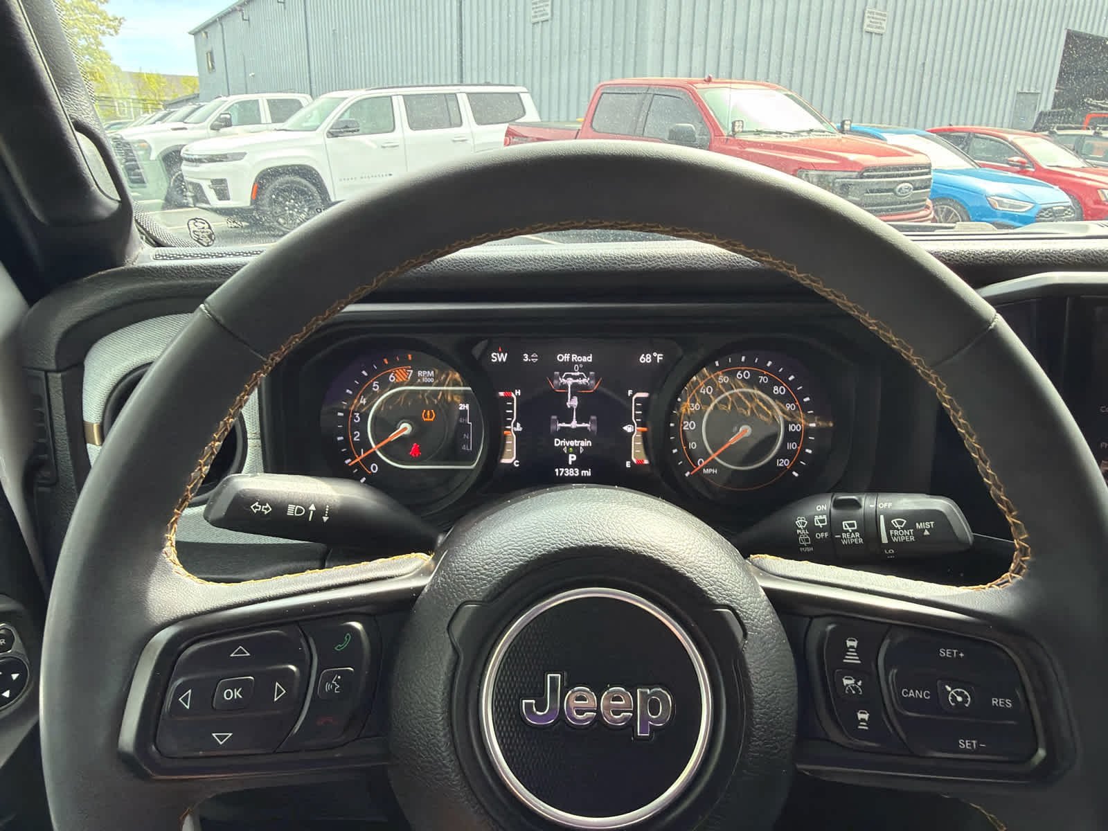 Used 2024 Bright White Clearcoat Jeep Sport S image 17