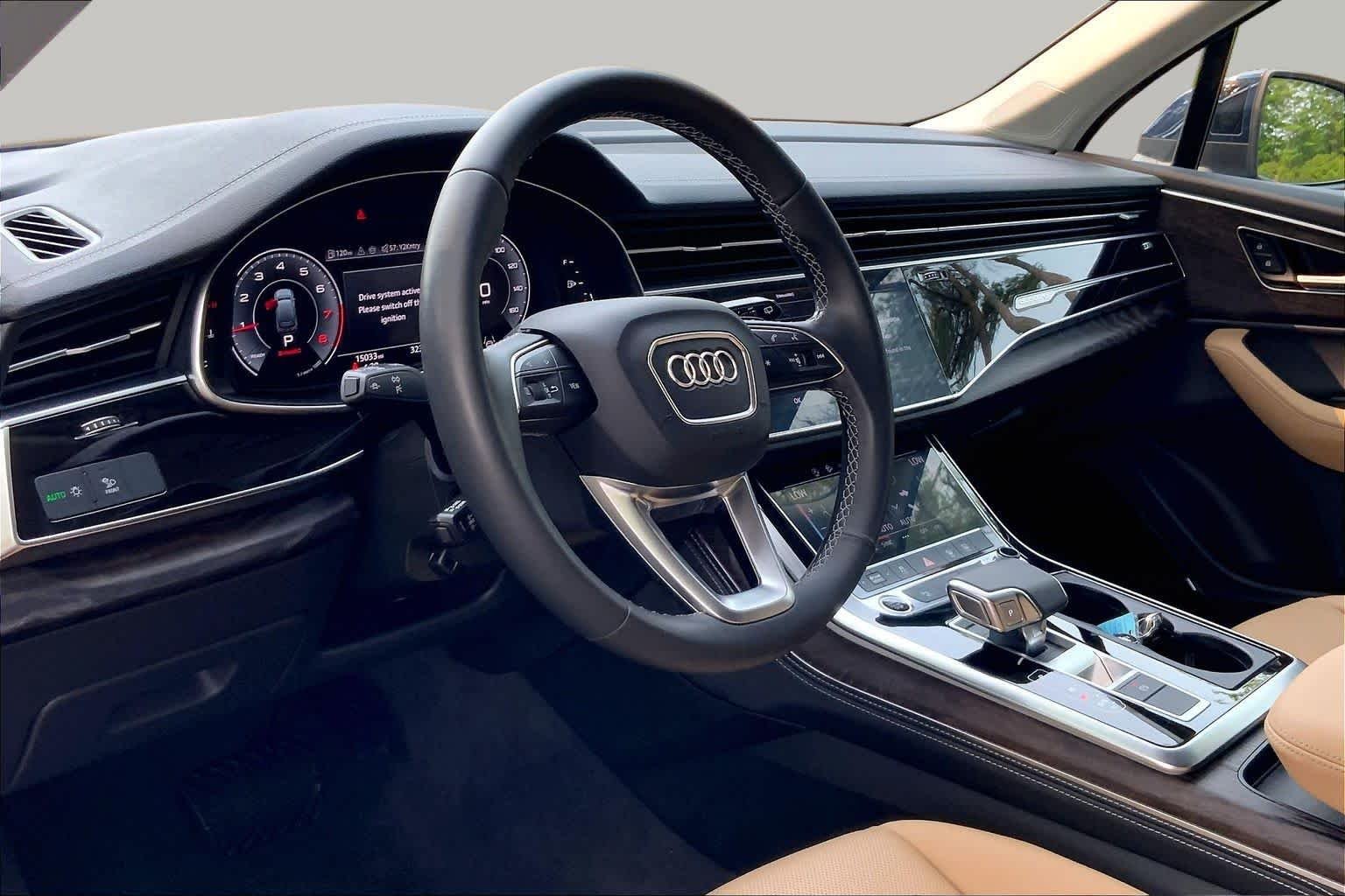 Used 2025 Waitomo Blue Metallic Audi Premium Plus image 17