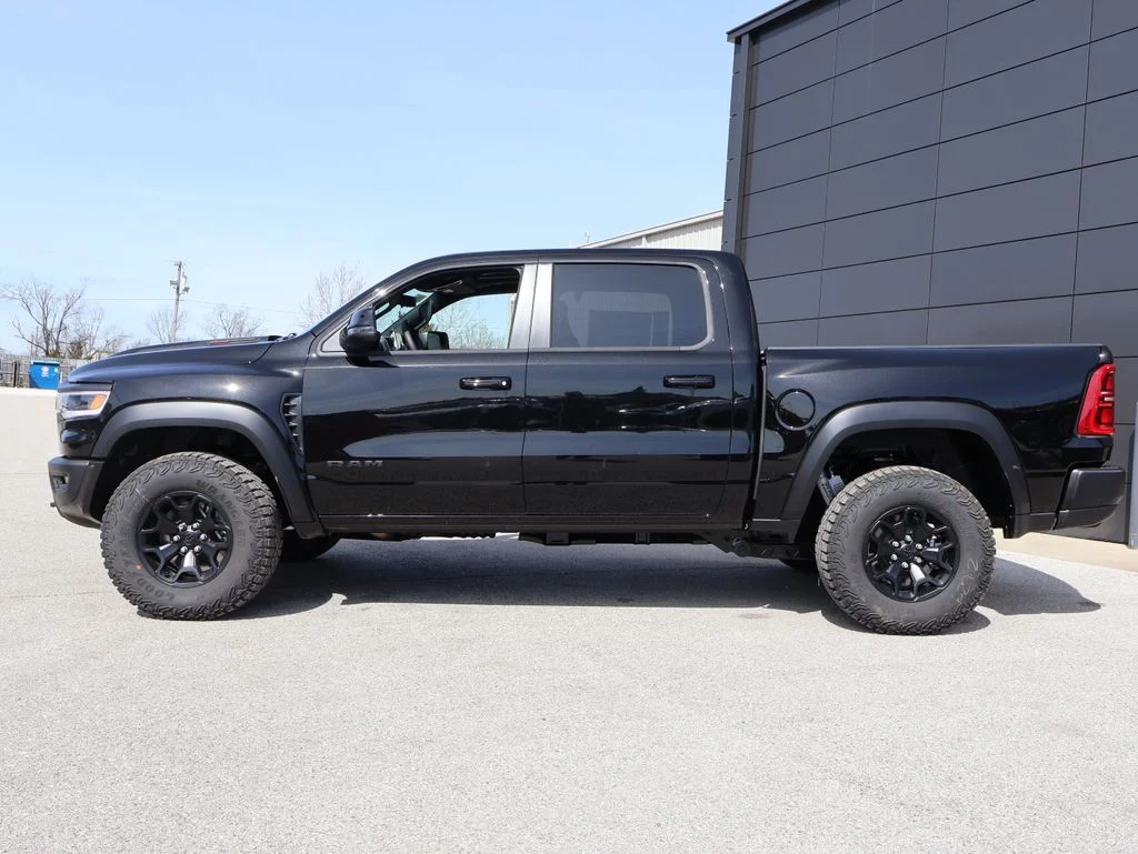 New 2026 Diamond Black Crystal Pearl-Coat Exterior Paint RAM RHO image 2